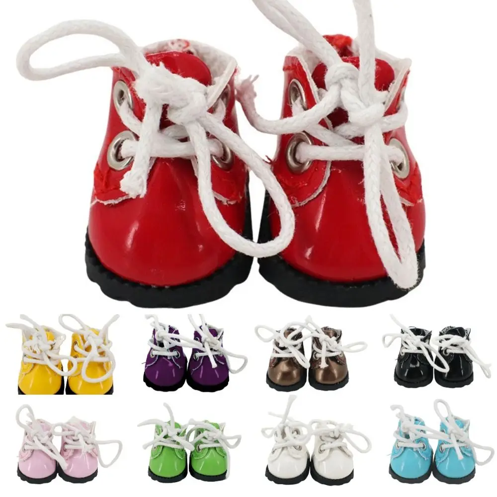 

Новые кожаные туфли для куклы размера 3,4 см, кожаный материал, милый дизайн, аксессуары для кукол, миниатюрная обувь, кукольная одежда «сделай сам», игрушки для кукол