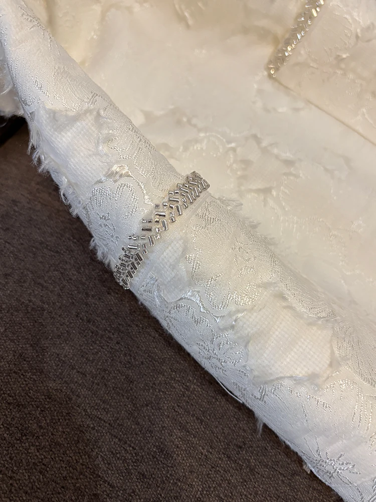 Ele v-ne gilet en soie florale découpée brodée Dr Ci Commute Sle taille moyenne autre tissu sans Sve fibre d'acétate en t-shirt