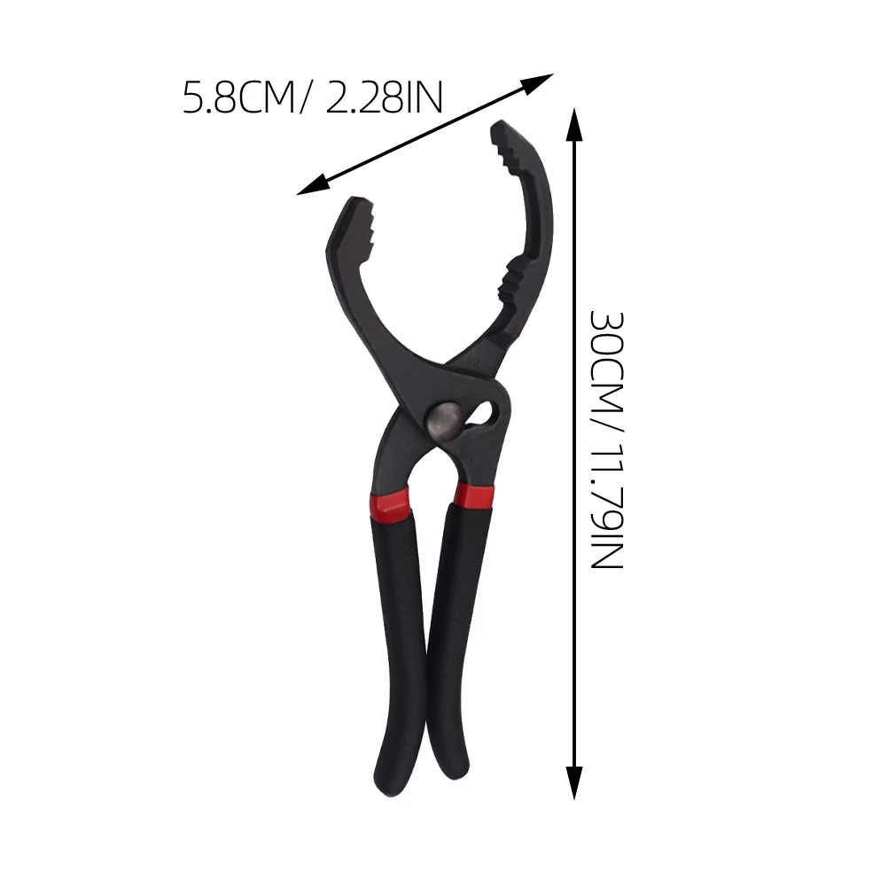 

12 Inch Removal Tool Adjustable Ergonomic Handle Auto Repair Claw Remover Universal Fuel Filter Wrench Automotive Oil Filter