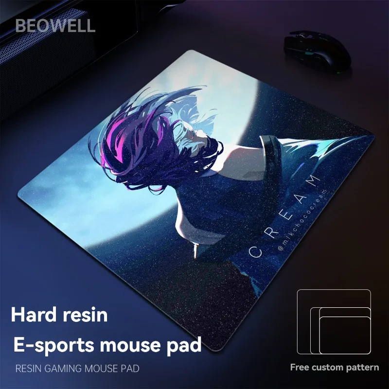 

Hard Resin Esports Gaming Mouse Pad Control/Velocity Type Gaming Mats Customized FPS Mouse Pads Game Accessories Desk Mat Gift