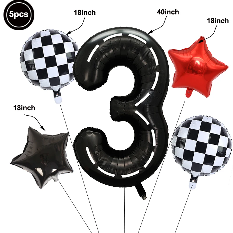 Fahrradspiel Geburtstagsdekorationen Fahrradgirlande Banner Radfahren Reiter Cupcake Topper Junge Geburtstag Babyparty Partydekoration – Detail 9