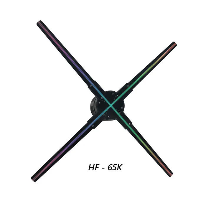 HF-65 65 cm 3D-Projektor Hologramm LED-Lüfter 3D holographische Projektionsanzeige Preis
