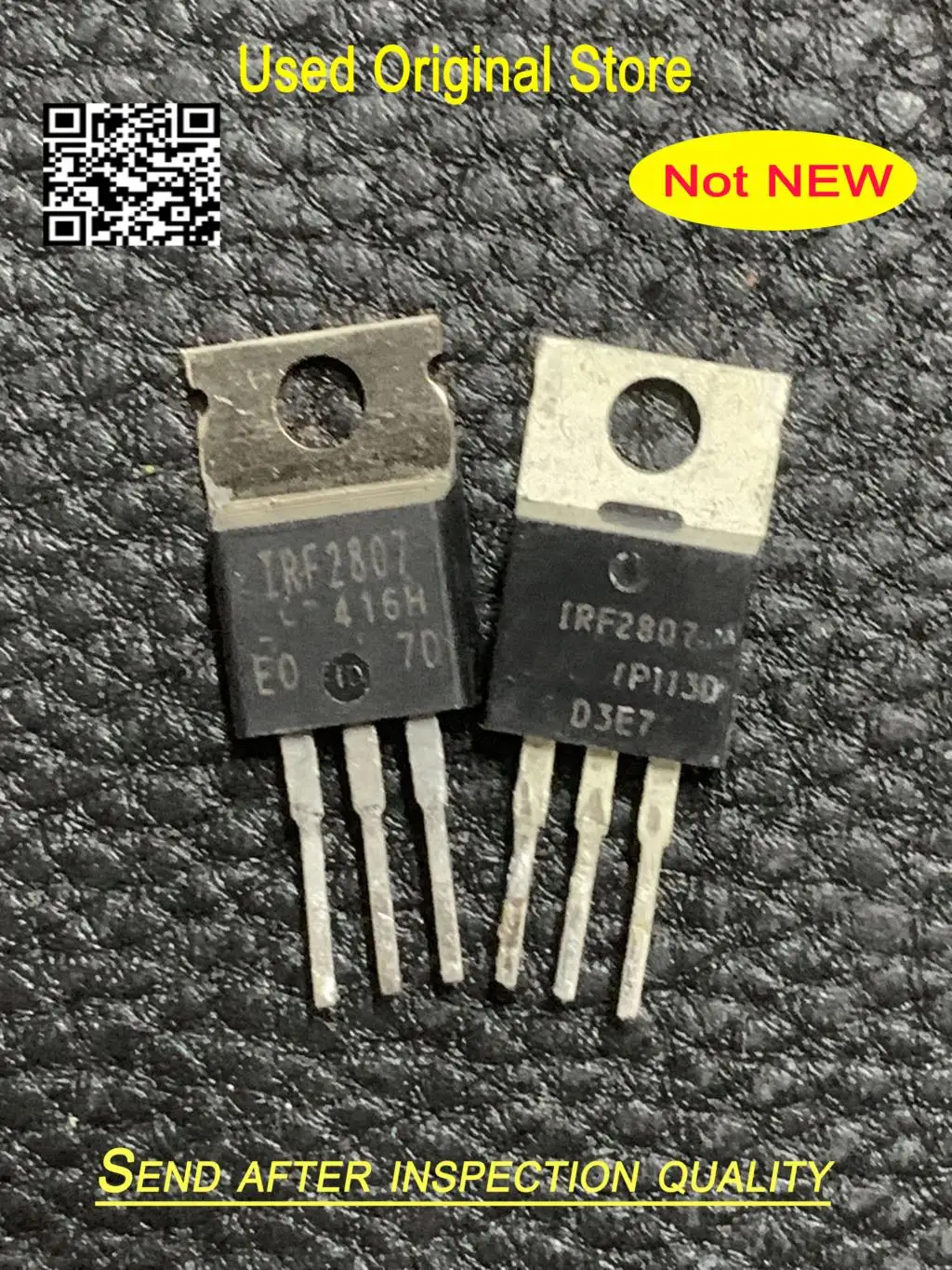 5pcs IRF2807 F2807 IRF2807PBF TO-220 In Stock