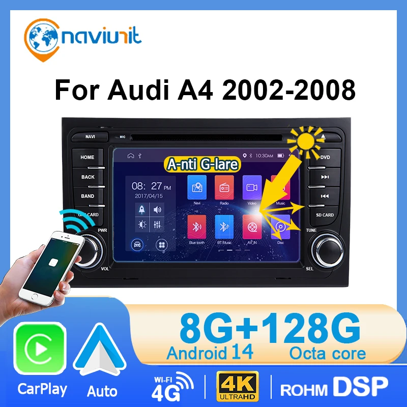 Brezžični CarPlay avtoradio za Audi