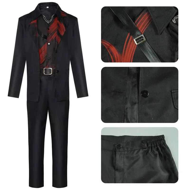 Xavier Sylus Caleb, female lead, costume game, love and deep space, Mc Cosplay costume, wig, anime exhibition, disguise costume