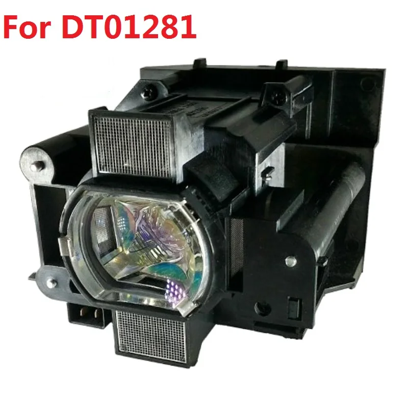 Replacement DT01281 Projector parts for Hitachi CP-WU8440 CP-WUX8440 CP-WX8240 CP-X8150 HCP-D757X ProjectorBulb with Housing