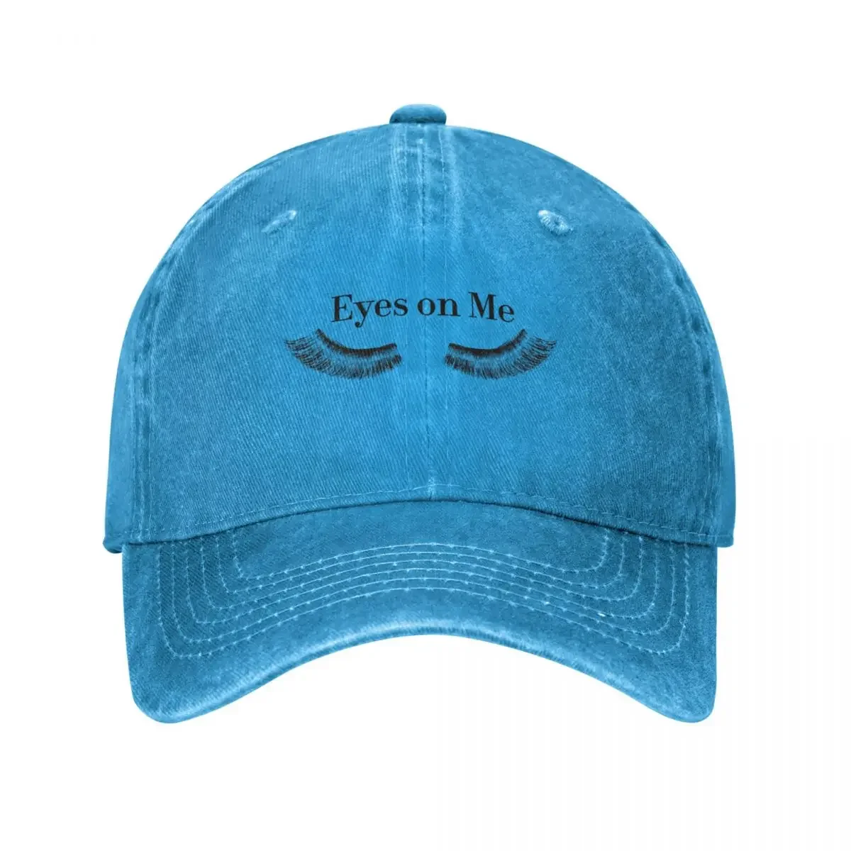 Eyes on Me - Lashes Baseball Cap Trucker Cap Luxury Man Hat Hat Beach Mens Hats Women'S