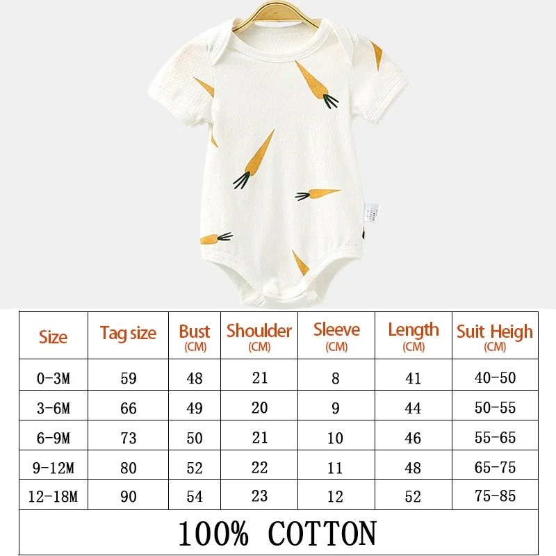 Baby Clothes Romper Newborn Bodysuit Children's Clothing Girl Boy Overalls Costume