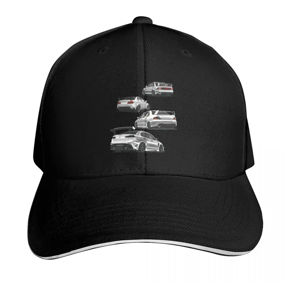 evolution of the lancer evo Baseball Cap Six Panel Structured Crown Sun Protection UPF 50+ Breathable Mesh Back