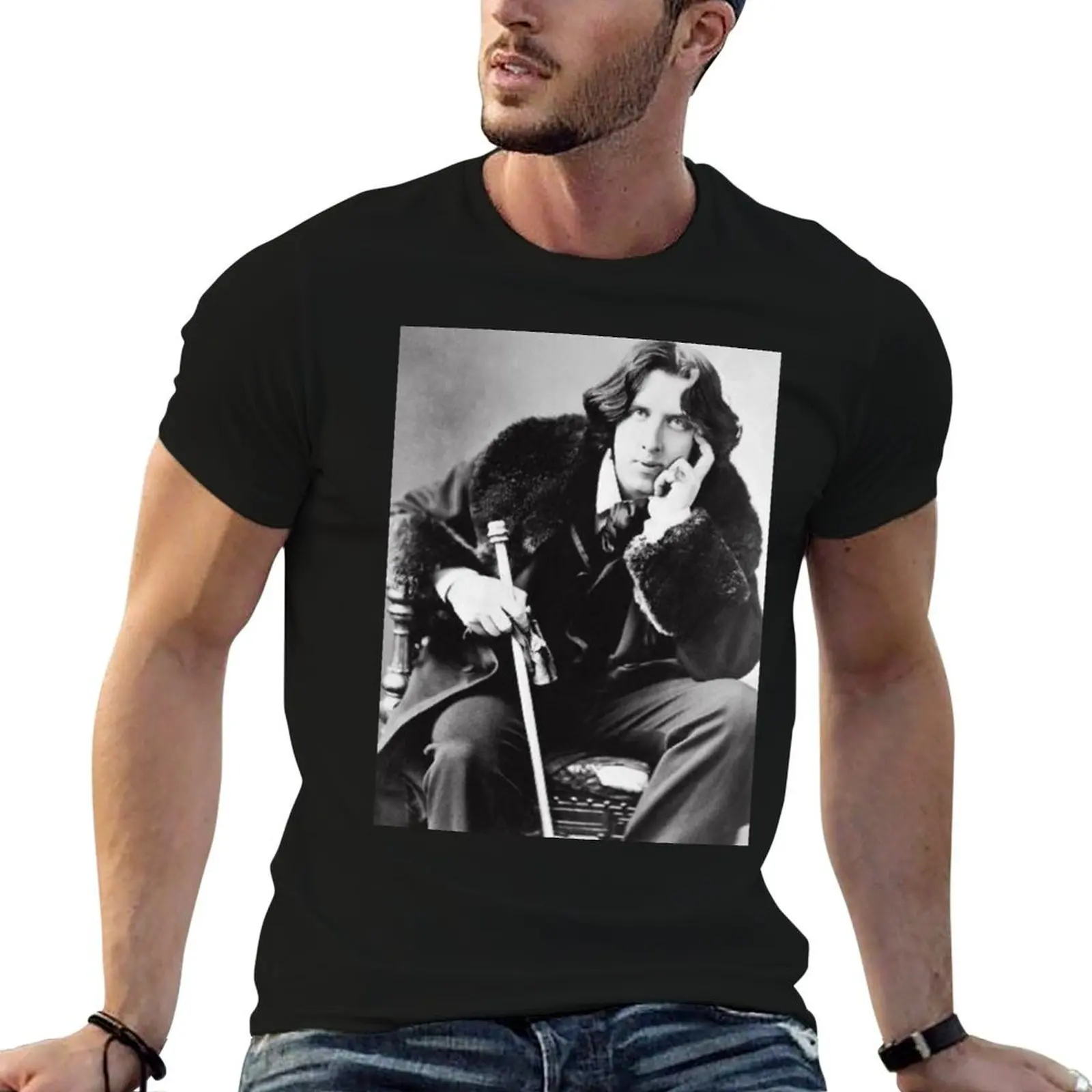 

Oscar Wilde T-Shirt man t shirts cotton t shirts designer T-Shirt