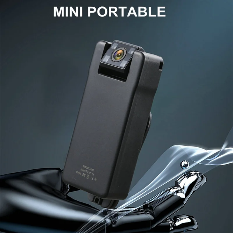 A50 1080p mini câmera digital wifi controle remoto 150 graus grande angular lente rotativa carro esportivo dv com clipe rotativo-ABJU