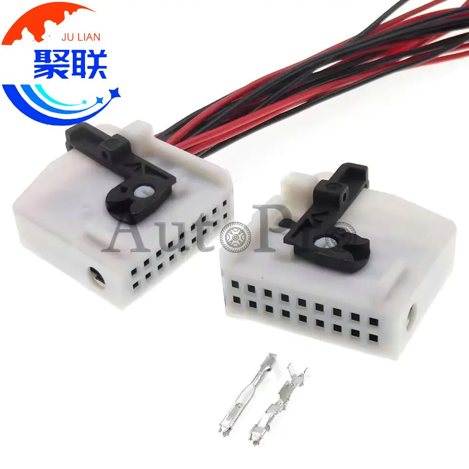 1Set 18Pin 965778-1 1379100-2 2-967416-1 2-965777-1 8 364 656 Miniature Auto AC Assembly Socket Car Electrical Connector