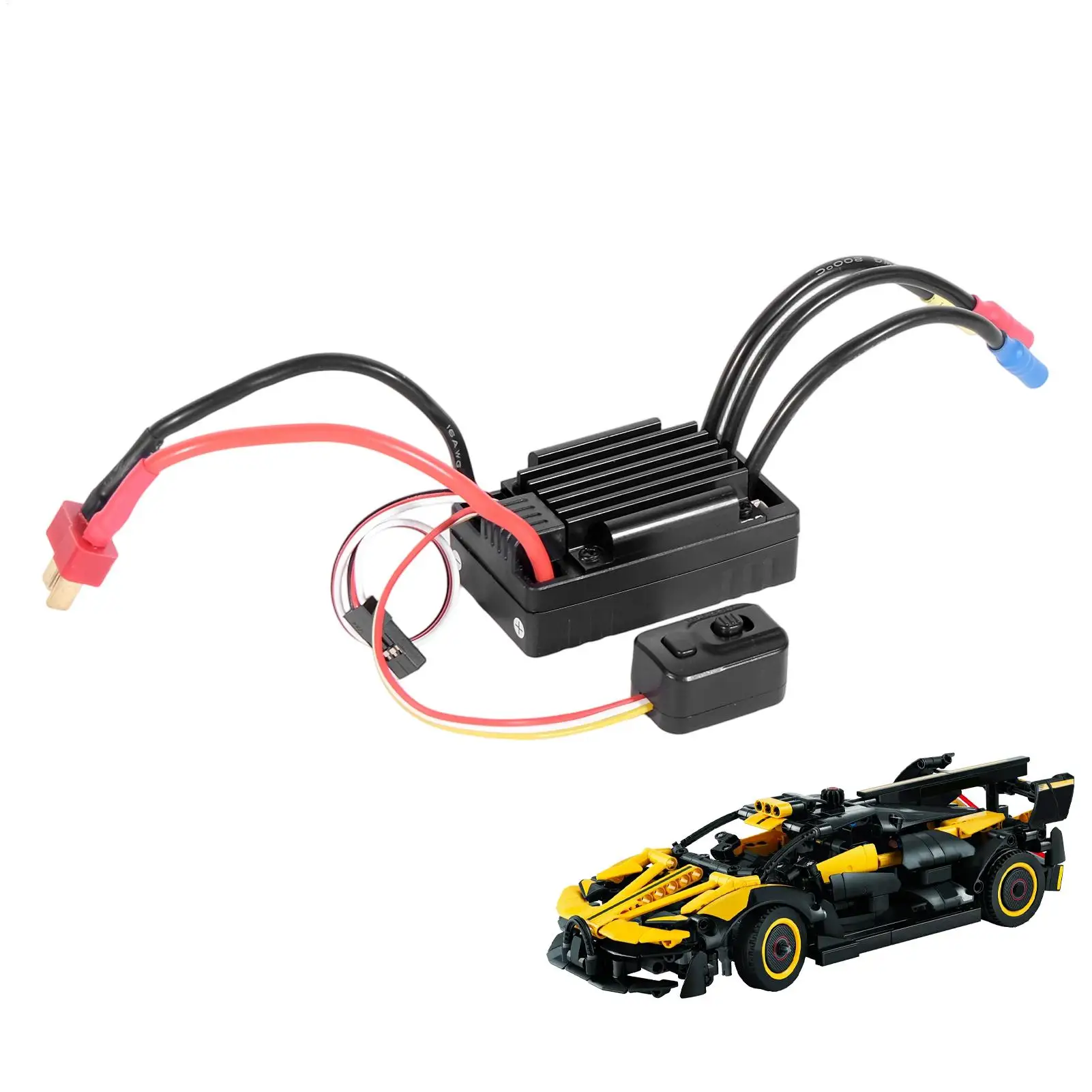 RC Electronic Speed Controller Universal Sensorless Waterproof Controller Vehicles Voltage Regulator For Electronic Fault Repair