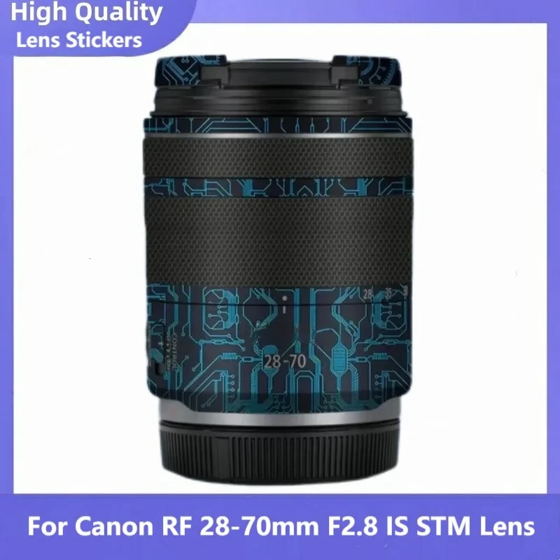 

Наклейка-пленка для объектива Canon RF 28-70mm F2.8 IS STM, виниловая пленка для камеры, защитное покрытие RF28-70 F/2.8