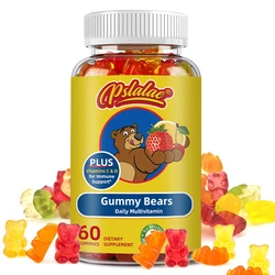 Gummy Bears Daily Multivitamin - Helps with Tooth and Bone Development, Enhances Immunity