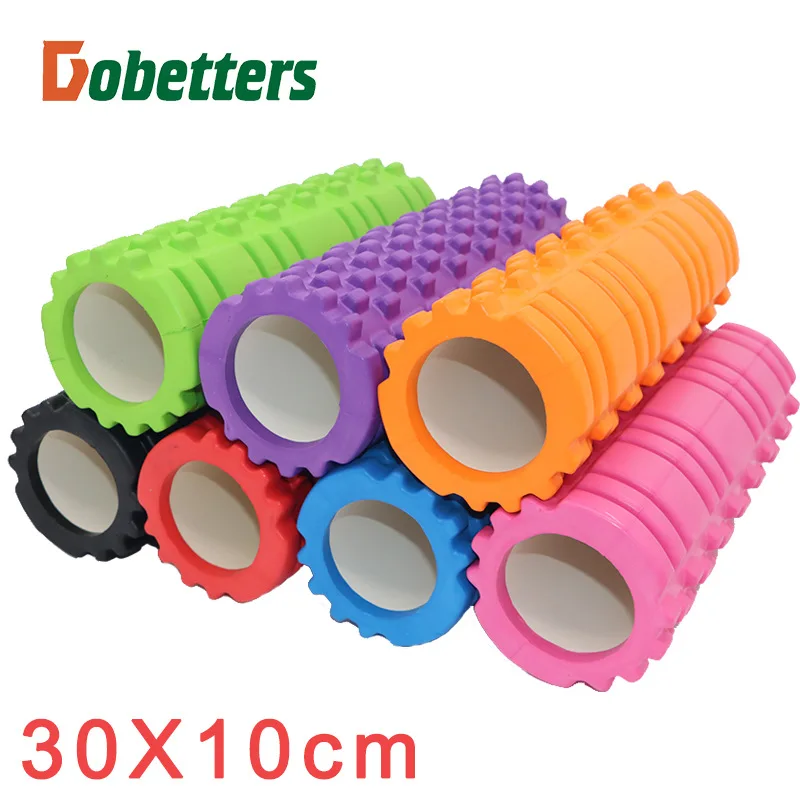 30*10cm EVA Mini Hollow Yoga Column PP Tube Foam Shaft Muscle Relaxation Massage Fitness Pilates Yoga Column