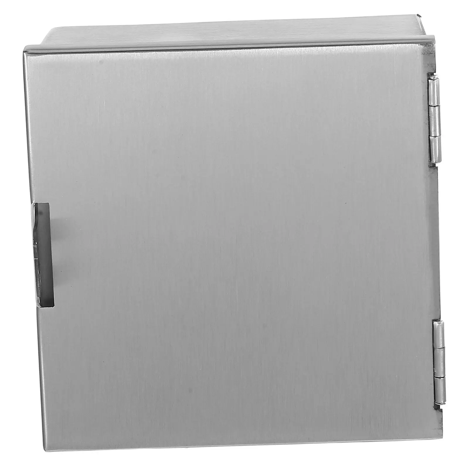 Stainless Steel Metal Electrical Box Cover Outdoor Waterproof Socket Protector Lockable Electrical Outlet Security Box