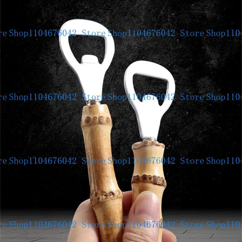 

5ASD Beer Botller с бамбуковой ручкой практической инструменты для открытия вина Kitchenwares