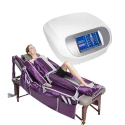 NEWEST 3 In 1 Pressotherapy Lymphatic Drainage Massage Presoterapia Machine With Body Massage Sauna Blanket