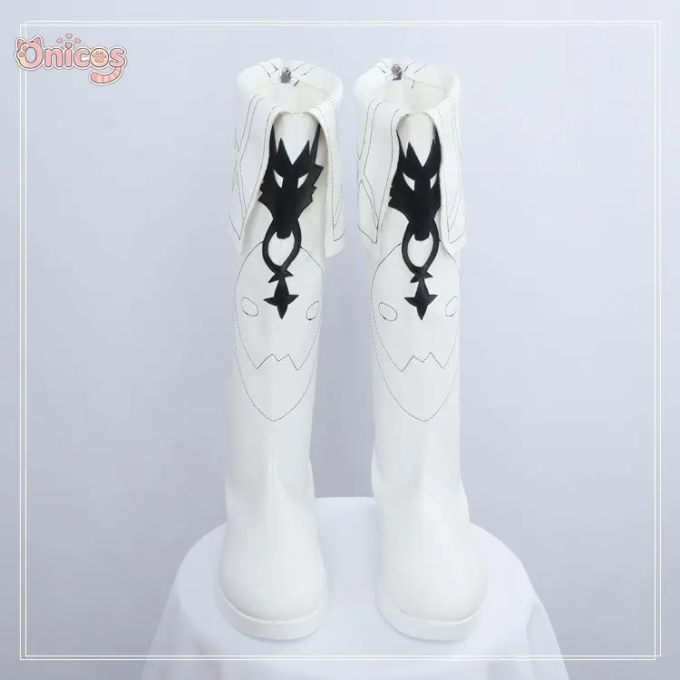 Game Arknights Silence Texas Omertosa Cosplay Shoes Anime Game Party Decoration Comfortable White Boots Onicos