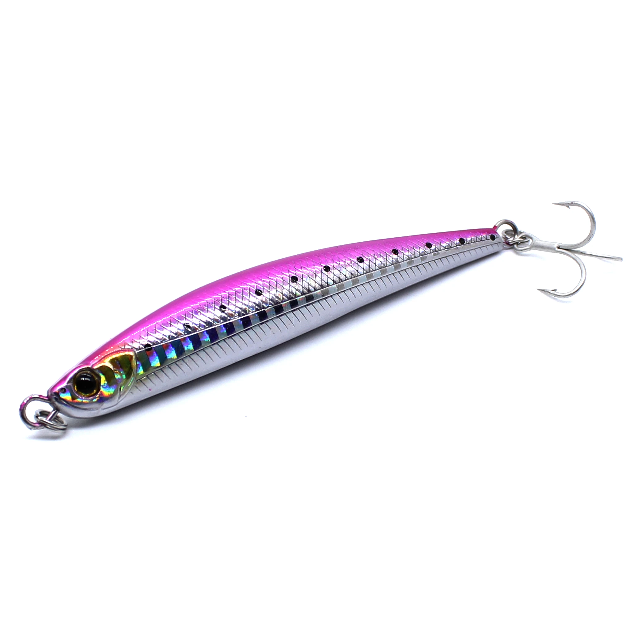 AOCLU Sinking Stick Bleistift Wobbler 9cm 28,3g Harten Köder Locken Bass Frische Salzwasser VMC Haken Tiefsee Boot felsen Angeln – Detail 8