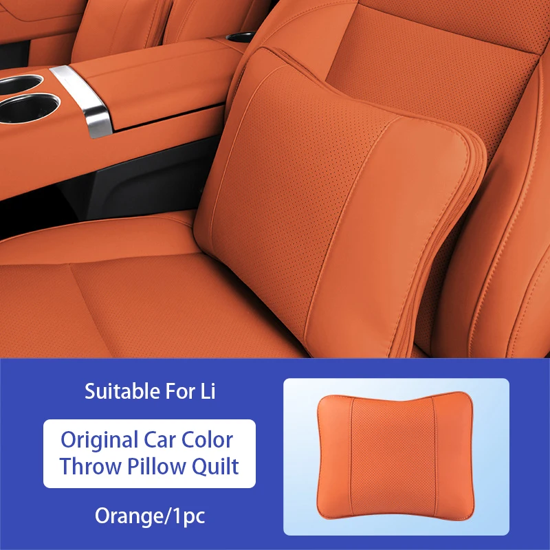 Almohada de aire acondicionado para coche Li Lixiang L6 L7 L8 L9 2023, edredón plegable de doble propósito para cintura y respaldo, accesorios para automóviles