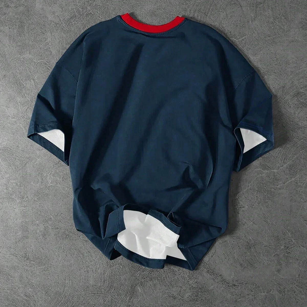 Herren-T-Shirt mit Buchstaben- und Zahlen-Aufdruck, Rundhalsausschnitt, kurzärmelig, Outdoor-Sport-Fans tragen Herren- und Damen-T-Shirts