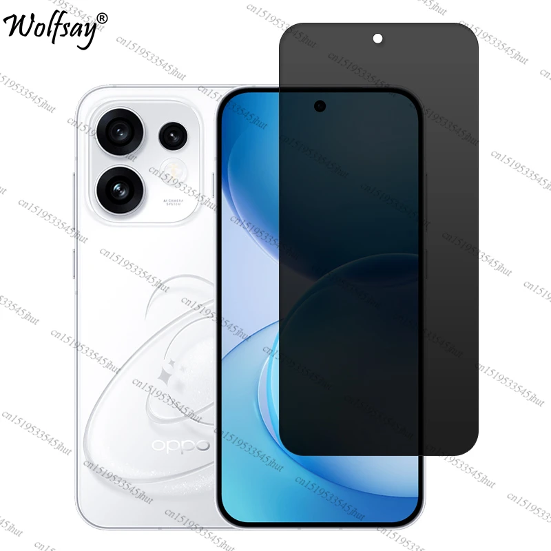 Privacy Screen Protector For Oppo Reno 16 Anti-Spy Tempered Glass For Oppo Reno16 Camera Glass For Oppo Reno 16 Glass 6.32 inch