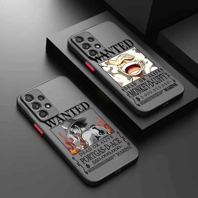 Cute O-ne P-ieceS Anime For Samsung A56 A55 A54 A53 A36 A34 A33 A32 A31 A26 A25 A24 A23 A22 A21S A17 A15 A07 Phone Case