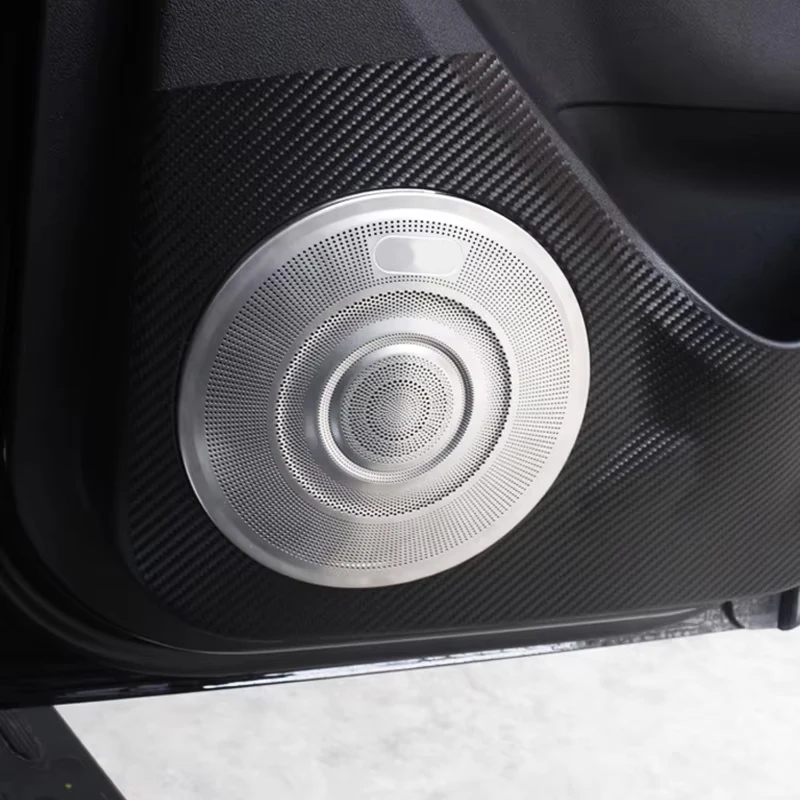For Great Wall GWM WEY Tank 300 2021-2024 Car interior Audio Speaker horn Cover Trim Door Loudspeaker Cover Trim Accessories