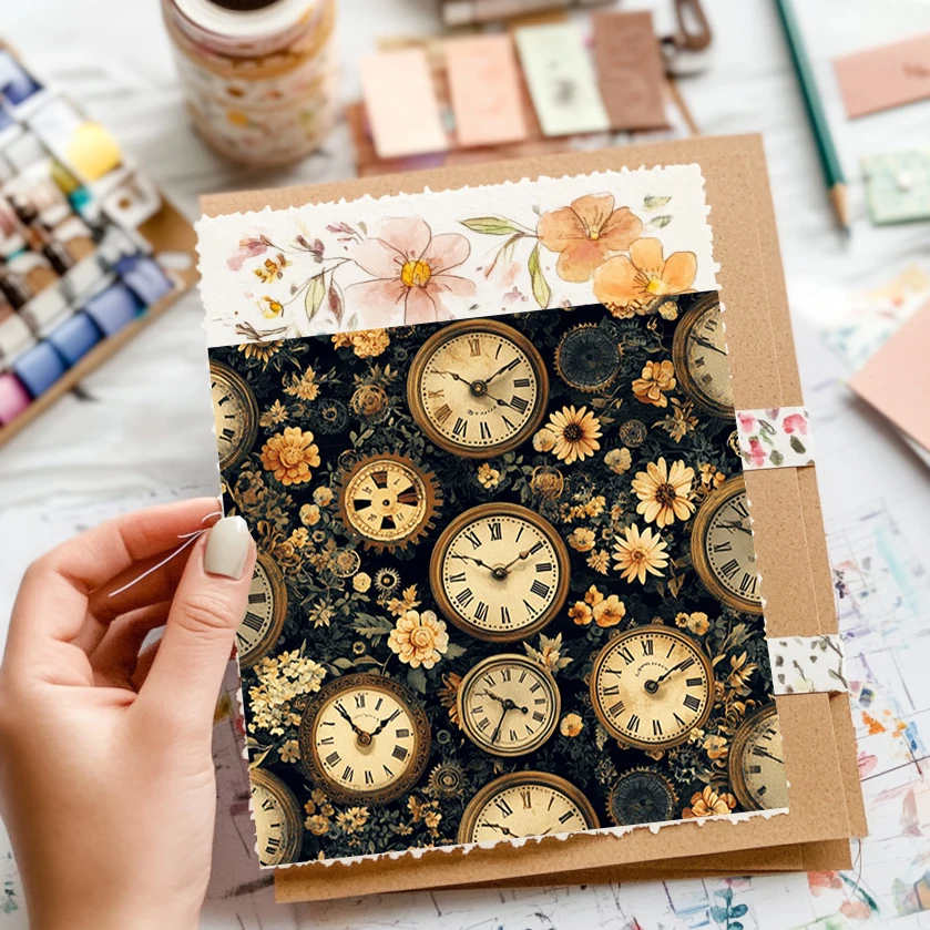 Conjunto de papel para scrapbook de 6 "x 6" (36 folhas): impressões artísticas para scrapbooking, origami, planejador e cartão DIY.