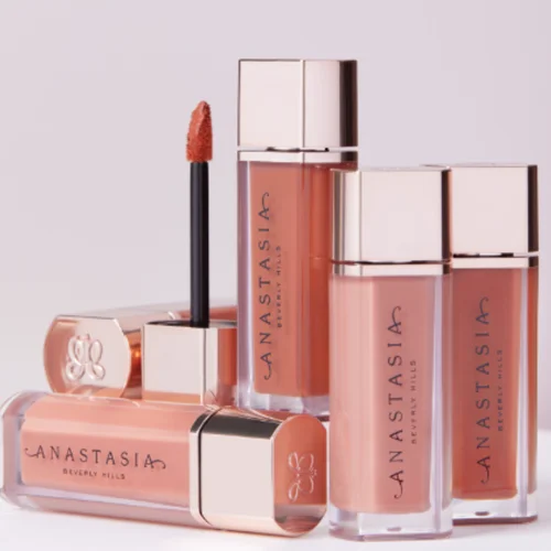 Lápiz labial líquido mate desnudo, 4 colores, taza antiadherente, brillo de labios resistente al agua, maquillaje de labios hidratante de larga duración
