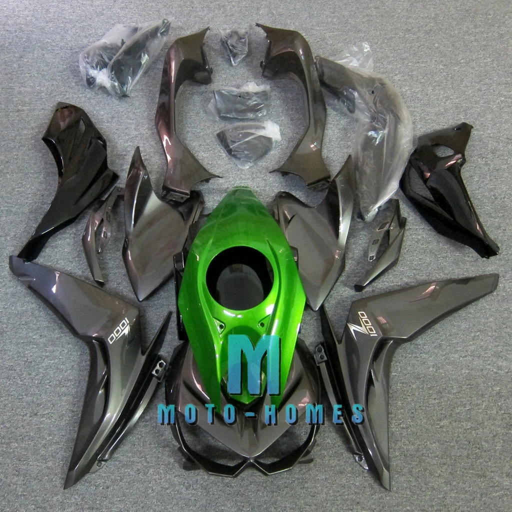 Full Fairings Kit for Kawasaki Ninja Z1000RR 2015 2016 2017 Injection Molding Fairing Kits 15 16 17 Rebuild Bike Aftermarket Set