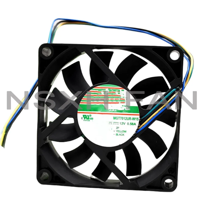 

MGT7012UR-W15 12V 7015 0.58A PWM CPU 7CM Чехол FAN