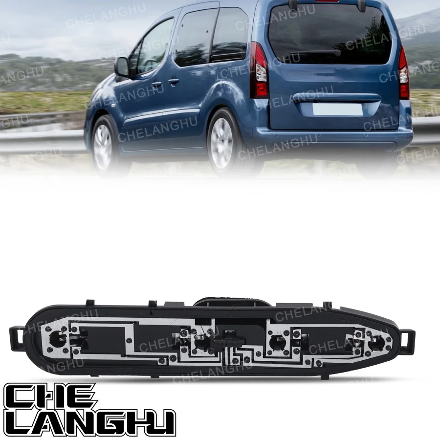 

For Citroën Berlingo/Peugeot Partner Mk2 Van Rear Vertical Door 2012-2018 1 pc Rear Tail Light Lamp Circuit board Without Bulbs