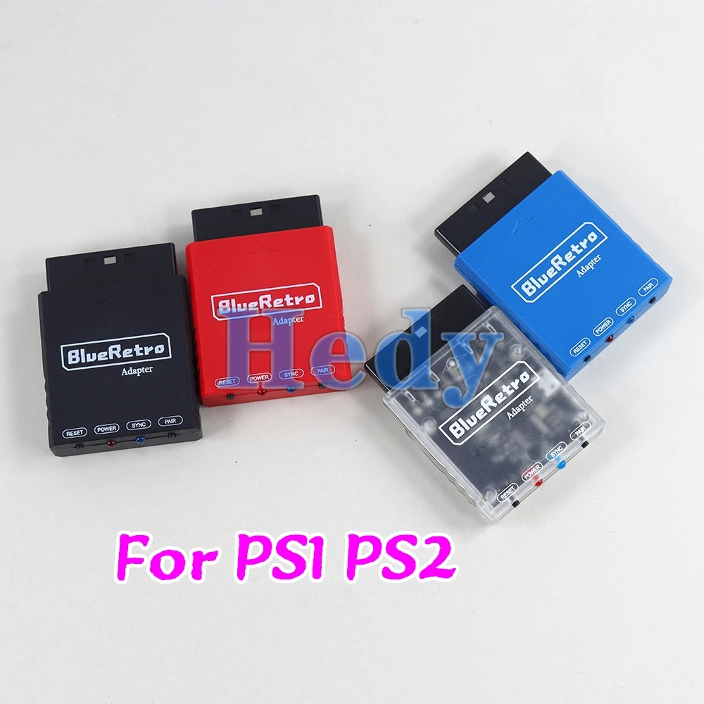 1PC For PS1 PS2 Wireless Controller Adapters Bluetooth-compatible Receiver Transmitter For Sony Playstation 2 Consoles