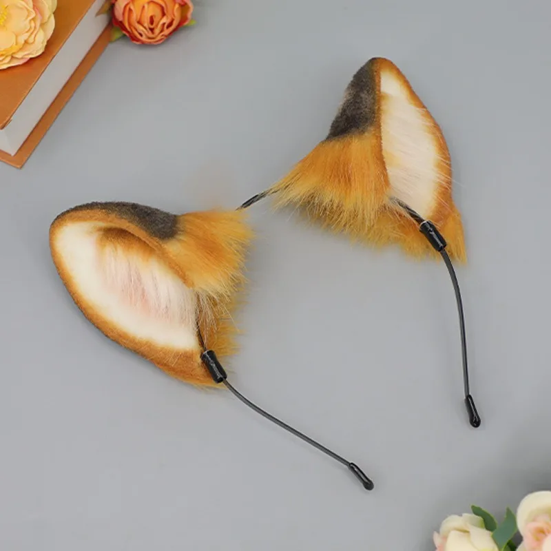 جديد الكرتون عقال ل آذان النمر القط على شكل الشعر هوب أفخم حزب خوذة رباط شعر حزب تأثيري حلي الدعائم للجنسين