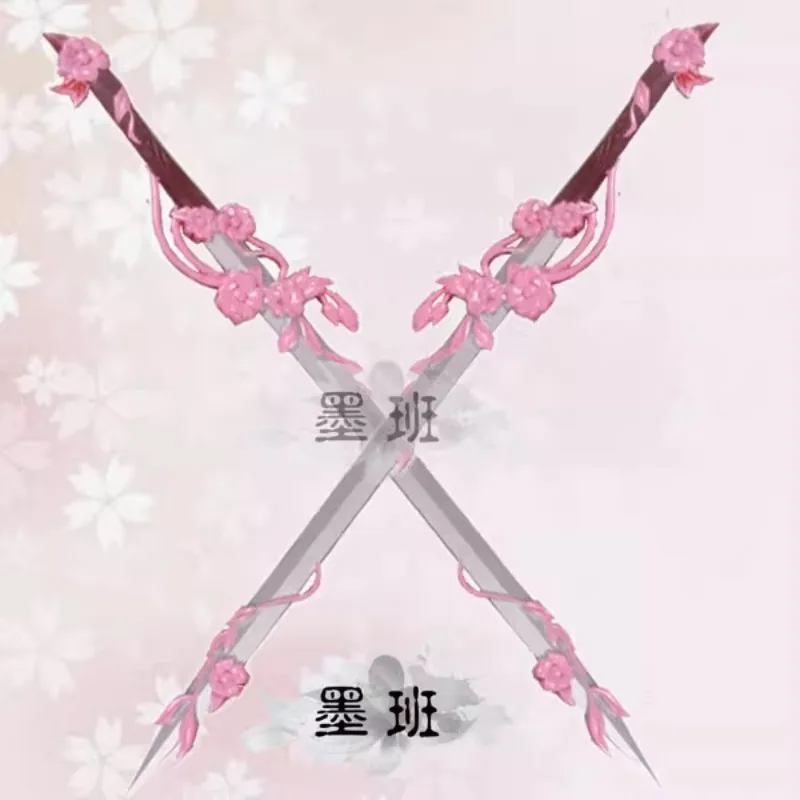 Qi Xiu Cosplay Sword Game Jian San Sakura Memories Prop Replica Prop Cosplay Weapons Halloween Toys