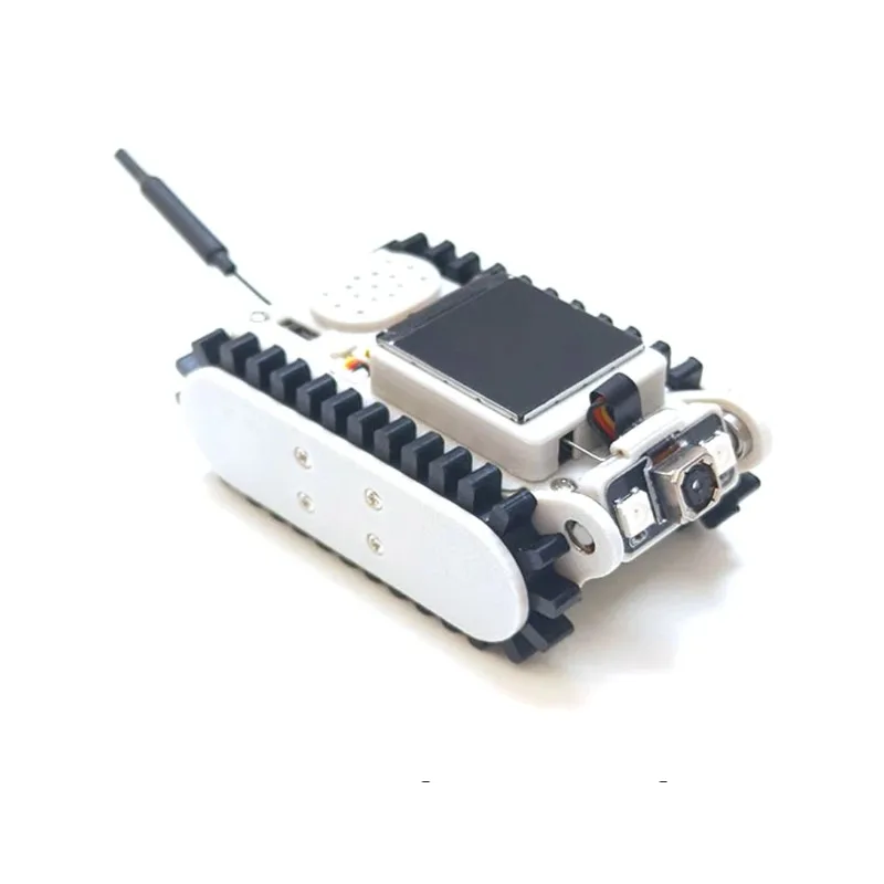 ESP32 Powered RC Crawler Pipeline Inspection Robot Integrated With Movable Camera For Pipeline Internal Visual Detection Work