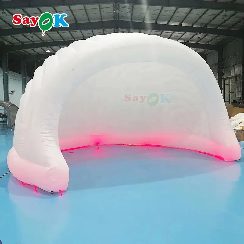 SAYOK-tienda de cúpula inflable gigante, estructura de cubierta inflable portátil para evento, fiesta, escenario, boda, exposición comercial