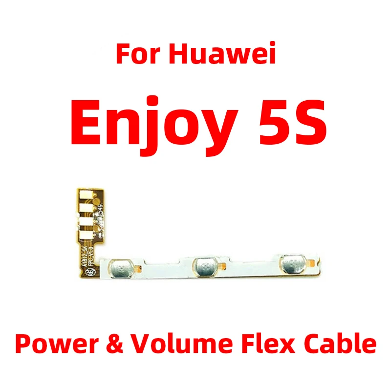For Huawei Enjoy 5S Power ON OFF Volume Camera Key Button Switch Flex Cable Replacement