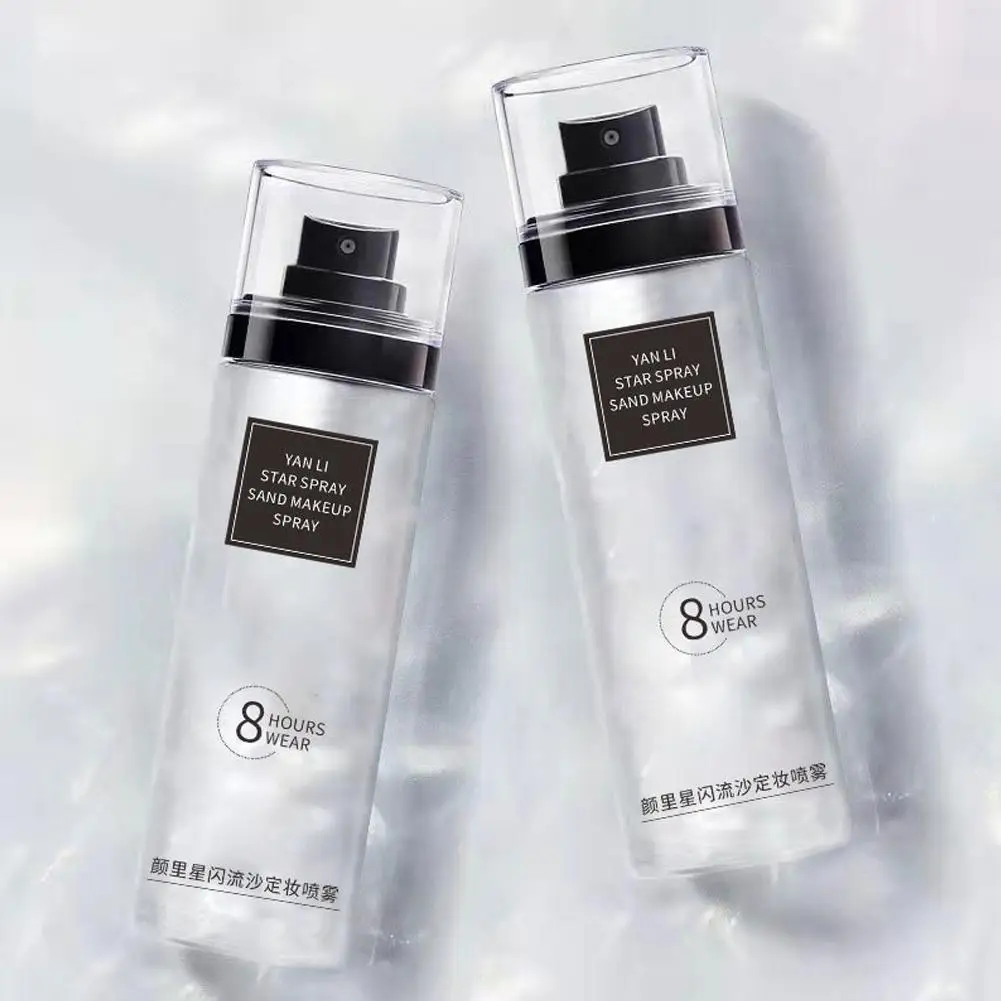 Loción hidratante en aerosol para maquillaje, 100ml, maquillaje hidratante de larga duración, refrescante, mate, fijador Natural, Control de aceite Quic U2S3