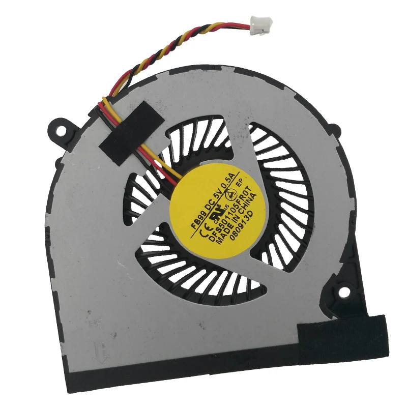 New Original Laptop Cooling Fan For Toshiba Satellite C850 3PIN C50/C50-A PN:DFS501105FR0T FBFT CPU Cooler/Radiator