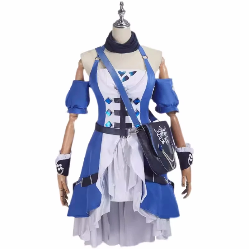 Umamusume: Pretty Derby Super Creek Cosplay Costumes Anime Women Sexy Dress Sling Bag Uniform Halloween Party Suit Pre-sale