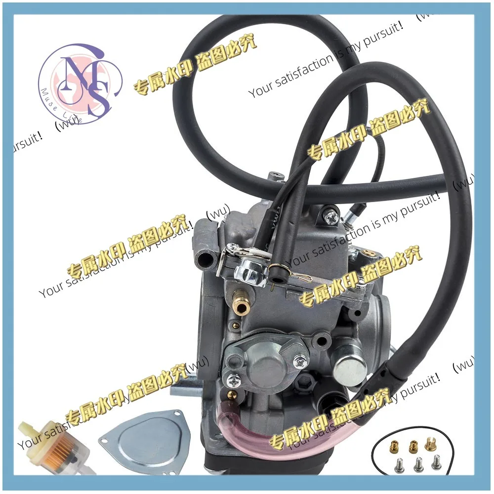 Accesorios para Carburador con Conjunto de Juntas para Yamaha KODIAK 450 4x4, WOLVERINE 350, GRIZZLY 350 2x4 y 4x4