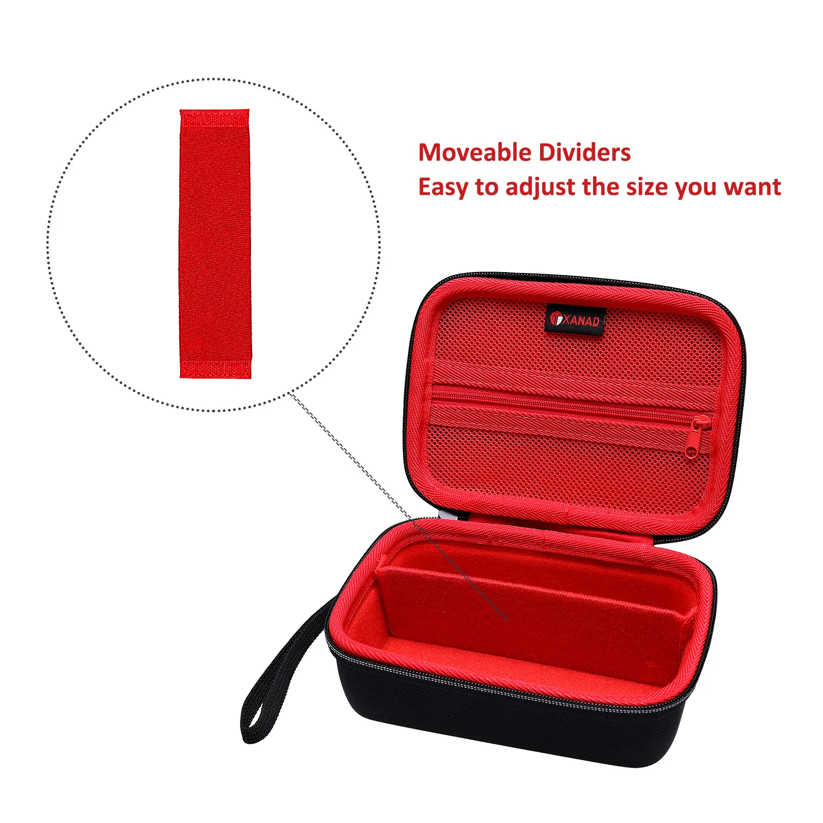 Estojo rígido para câmera de vídeo infantil VTech KidiZoom, à prova de choque à prova d'água, bolsa de transporte de viagem (câmera não incluída)