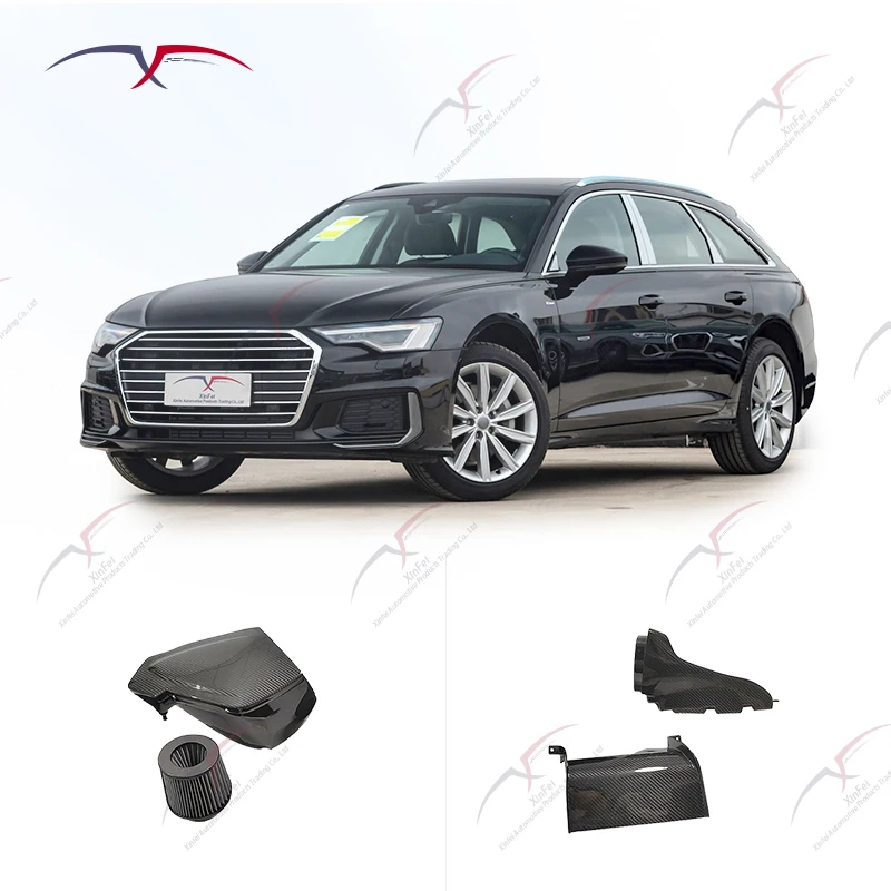 

Suitable for A6 A7 C7 2.0T Automotive Parts Carbon Fiber Cold Intake System Kit Cold Intake Filtration System