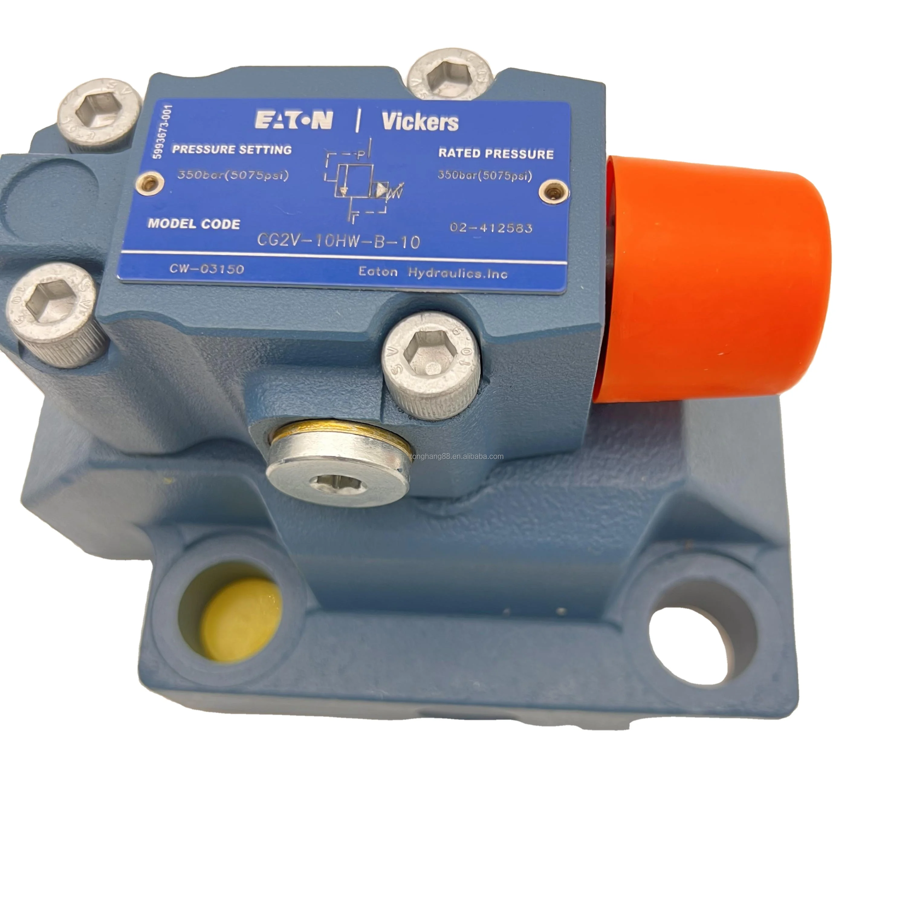 CV2V-10HW-B-10Pilot Operated Pressure Relief Valves  Hydraulic Valve For Concrete