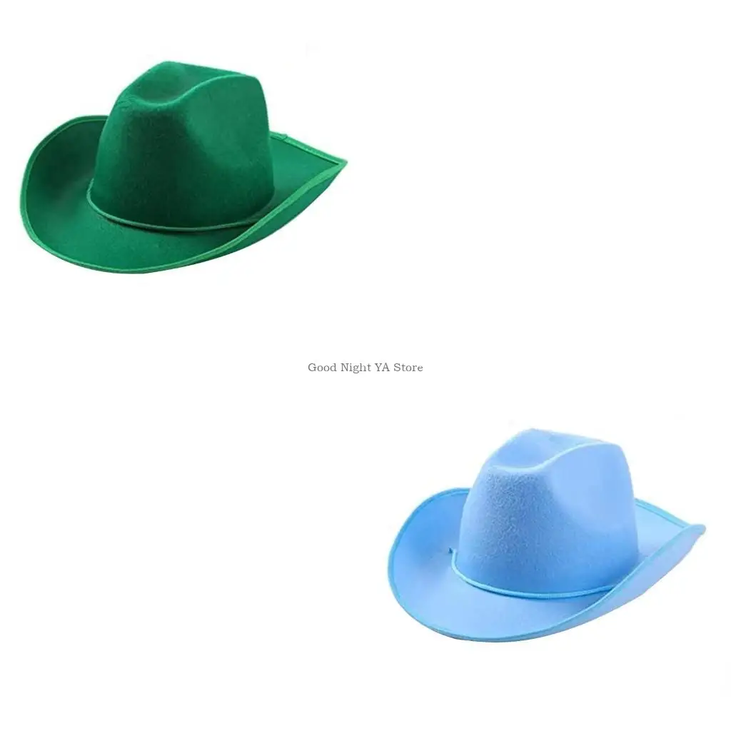 قبعة رعاة البقر السادة لتزيين قبعة راعية البقر الغربية السادة وقبعة حفلات العزوبية #1