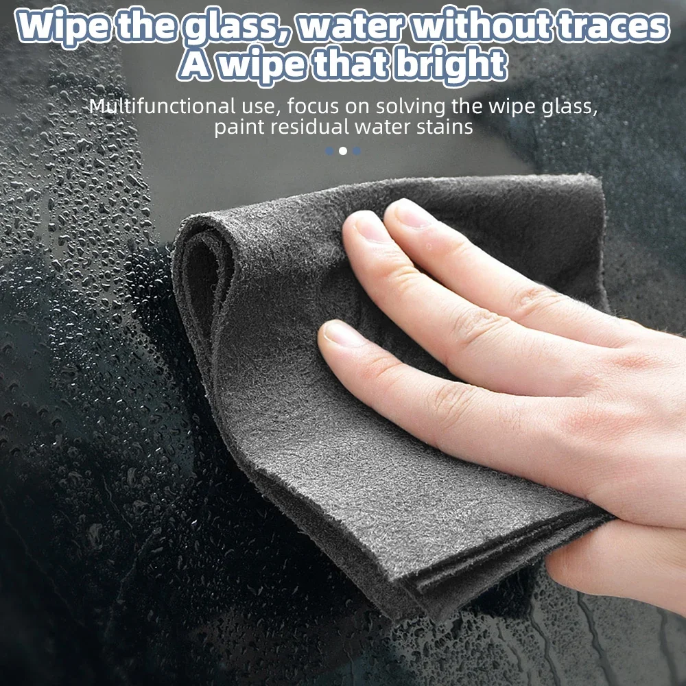 Thickened Cleaning Cloth Microfiber Washing Rags Absorbent Use for Windows Mirrors Car Windshields No Watermark Cleaning Tool